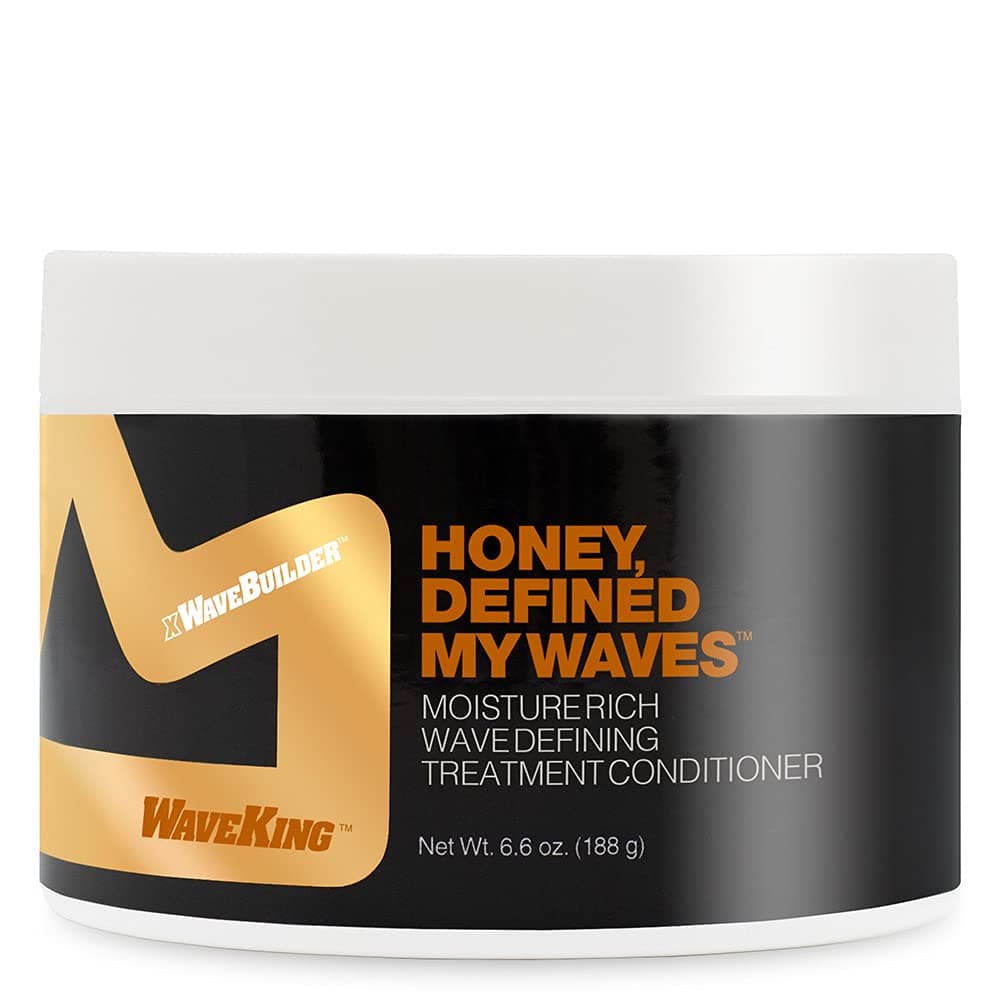 Wave Kingx Wavebuilder Honey, Defined My Waves Moisture Rich Wave Defining Treatment Conditioner