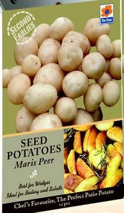 Maris Peer Second Earlies Seed Potatoes 10 Tuber Pack