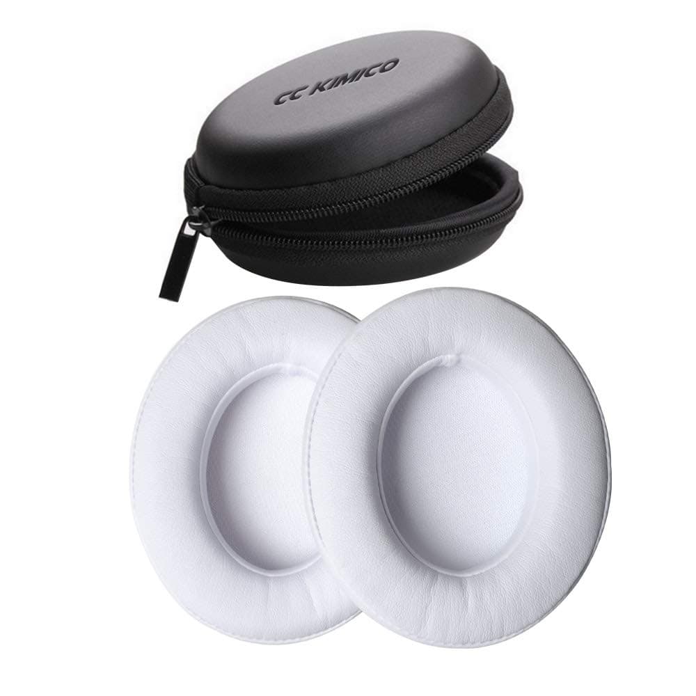 Replacement Earpads Compatible with Beats Ear Cushion Beats Studio 2.0 Wired/Wireless B0500 B0501 Headphone & Beats Studio 3.0 (White)