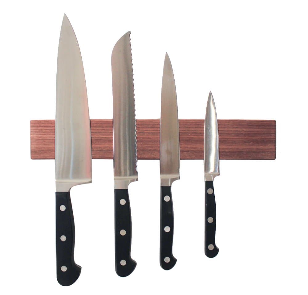 12" Walnut Magnetic Knife Strip