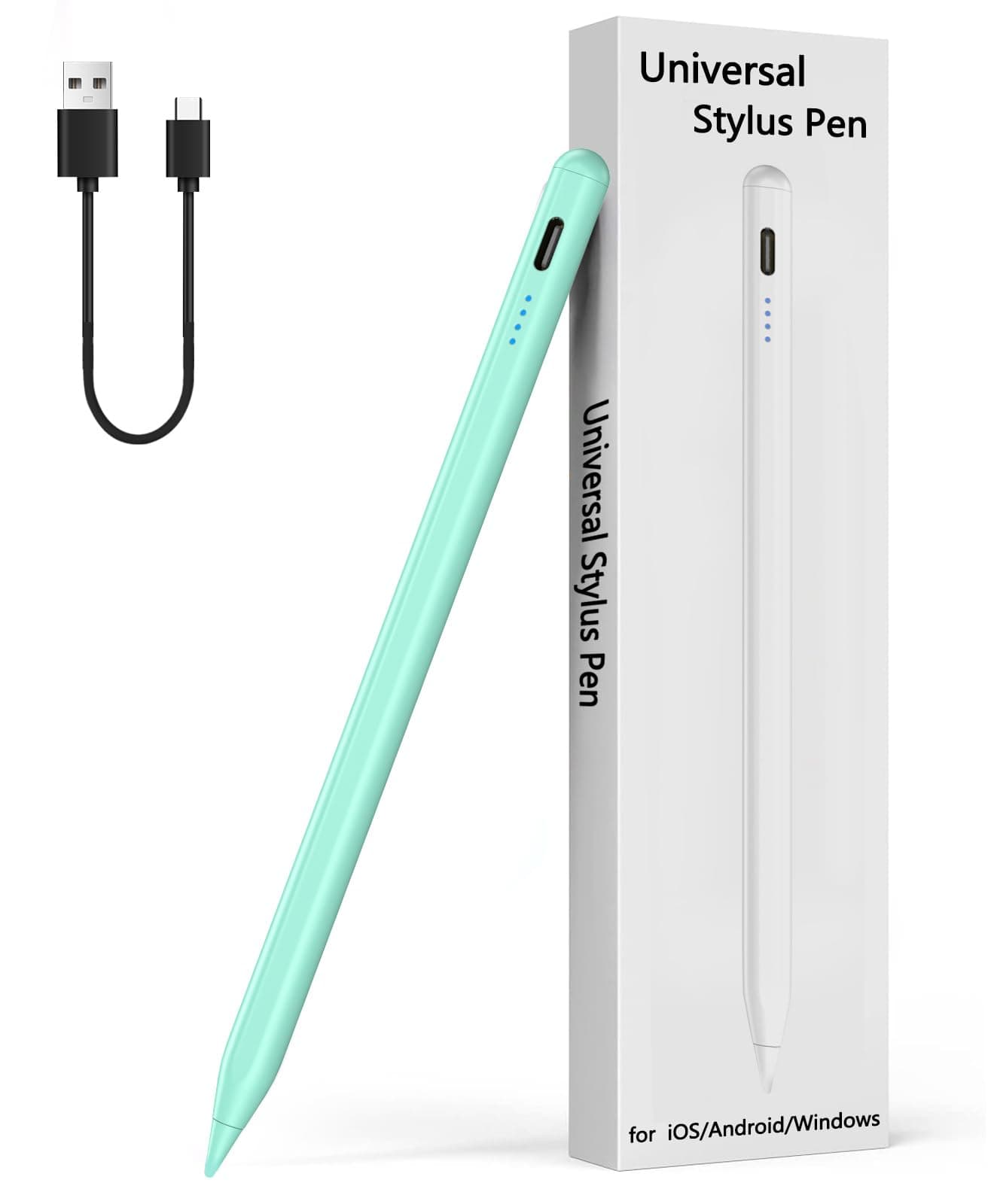 Aimery Active Stylus Pen for Touchscreen Android iPhone Tablet Phone，Touch Screen Pen for iPhone/iPad/Pencil/Samsung/iOS/Lenovo/Huawei/Vivo - Green