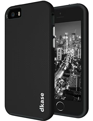StarkAce iPhone 5s Protective Case: Slim Fit for Apple 5/5S/SE Cell Phones - Thin Lightweight Matte Smart Phone Cover - Shockproof TPU & Scratch Resistant Shell Cases for Dual Layer Protection