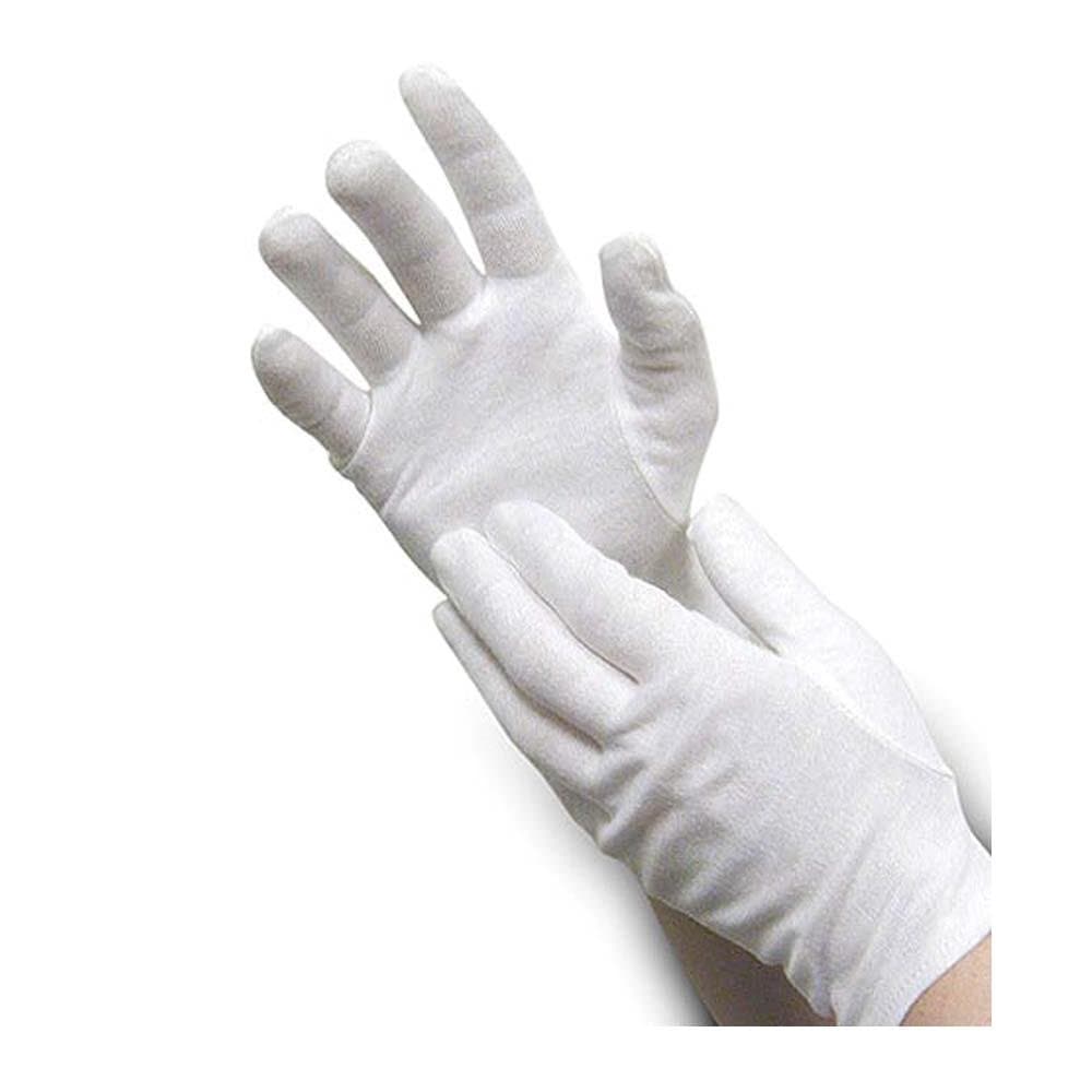 Cara Cotton Gloves - Large 6 Pack