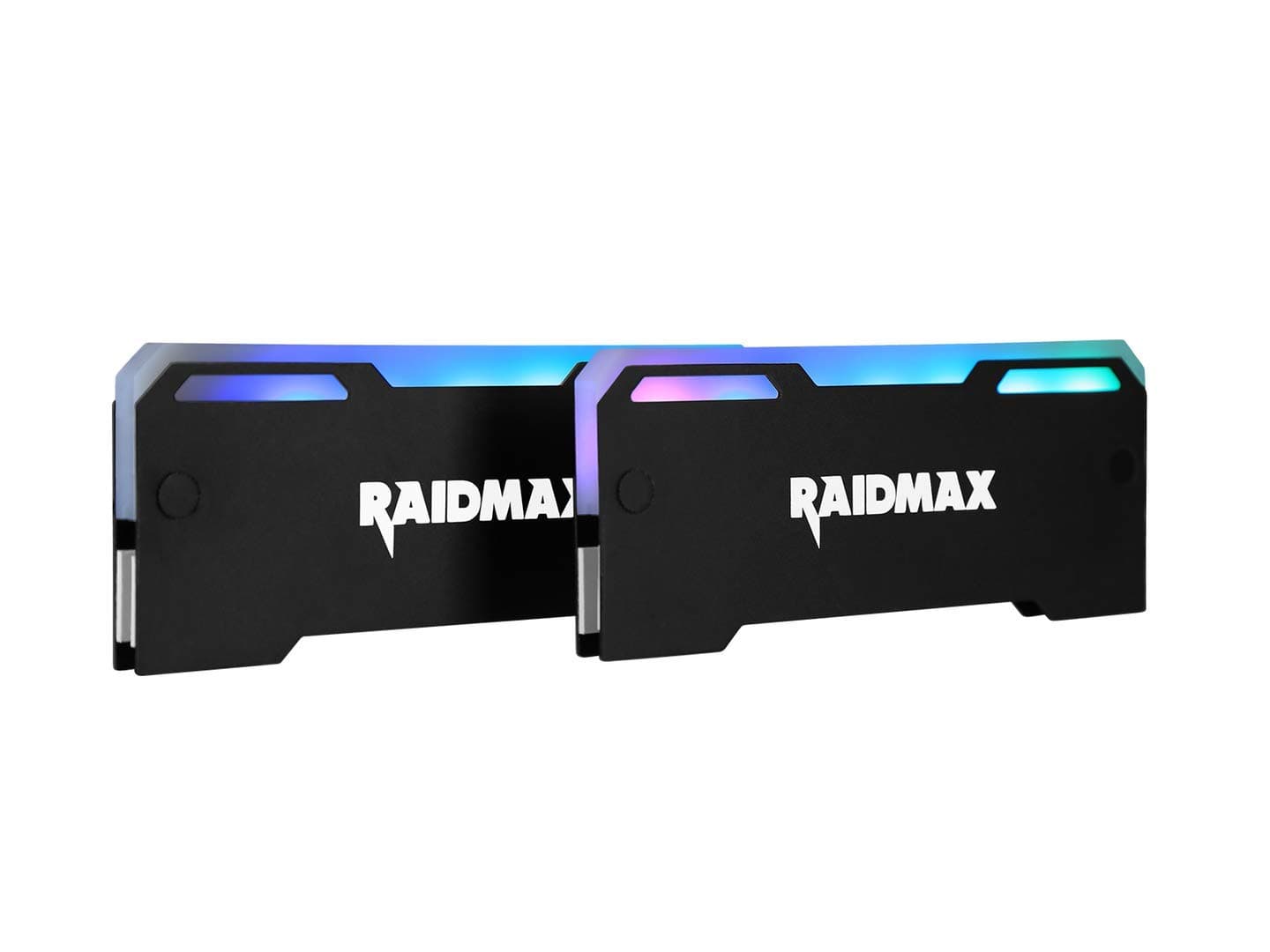 Raidmax MX-902F Addressable RGB Memory RAM Cooler Heatsink for PC Gaming Overclocking MOD DDR DDR3 DDR4-2 Pack
