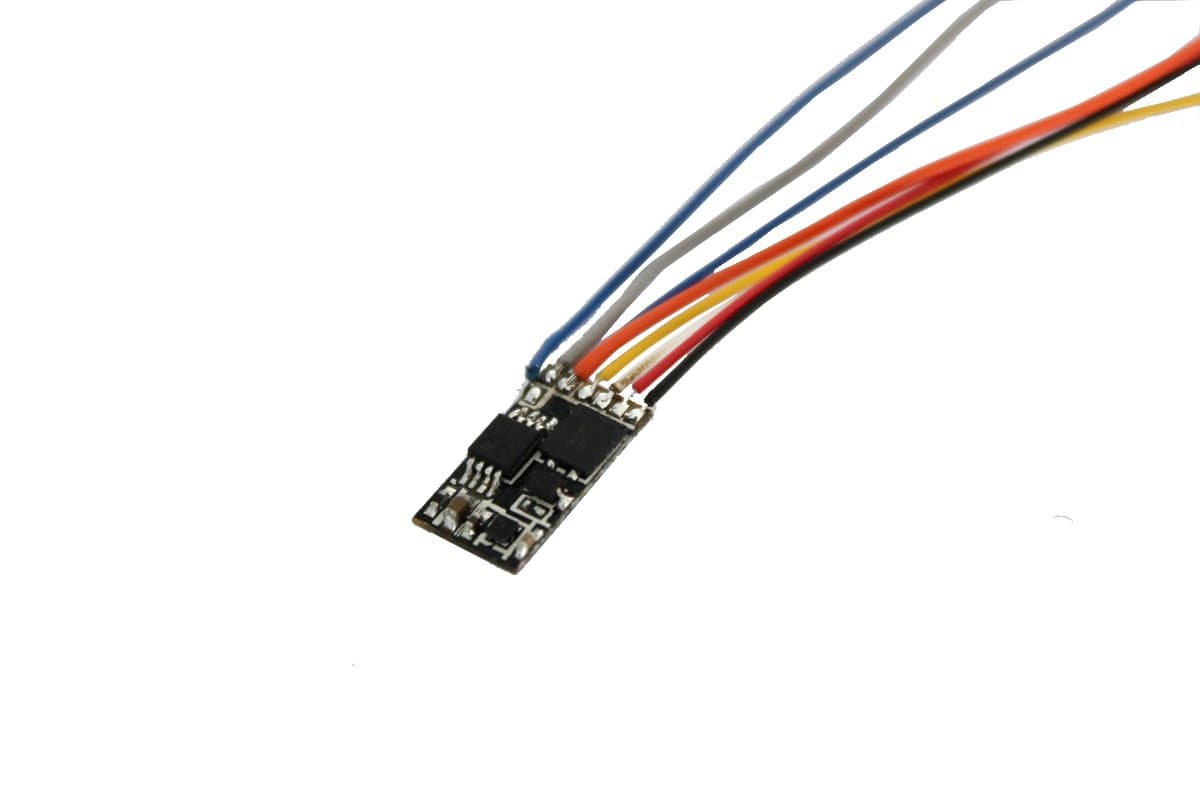 Lok Han A053 Z Gauge DCC Decoder, Small, General Purpose Type, Model Railway Supplies