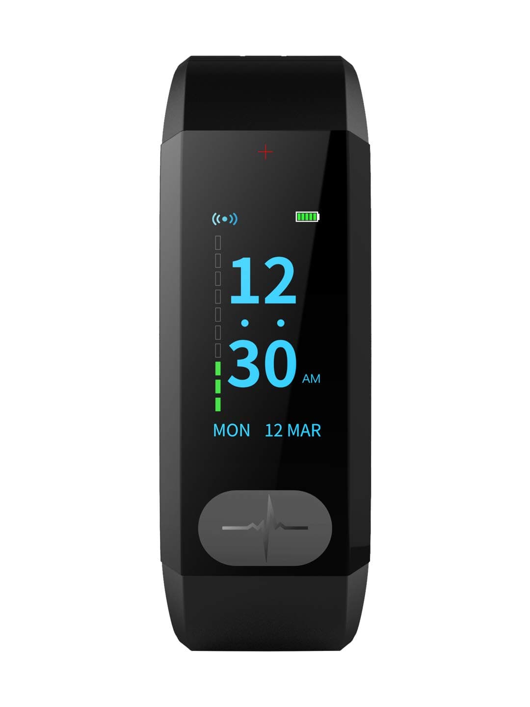 GOQii VITAL ECG Activity USB And Bluetooth Tracker with 3 months personal coaching(Black)