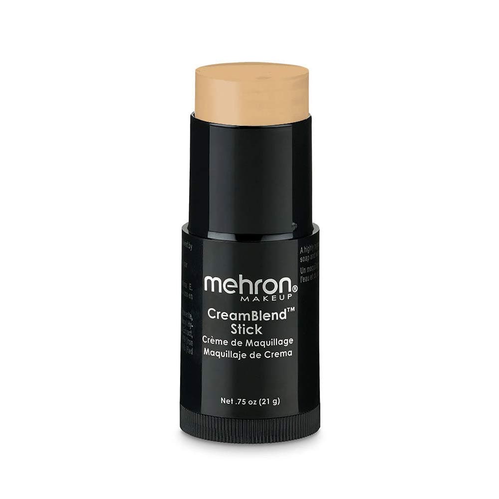 Mehron Makeup CreamBlend Stick, LIGHT BUFF - .75oz