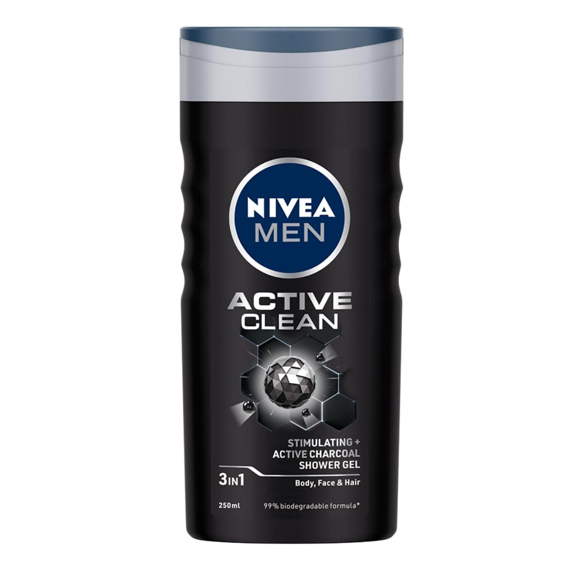 Nivea Men Active Clean Shower Gel, 250ml