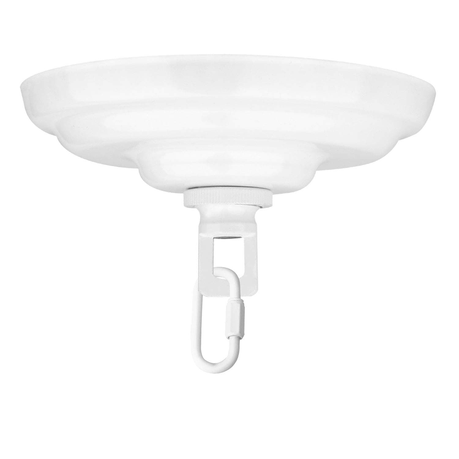 Helunsi Light Canopy Kit, White Chandelier Canopy Mounting Kit, 5-1/8" Dia Pl...