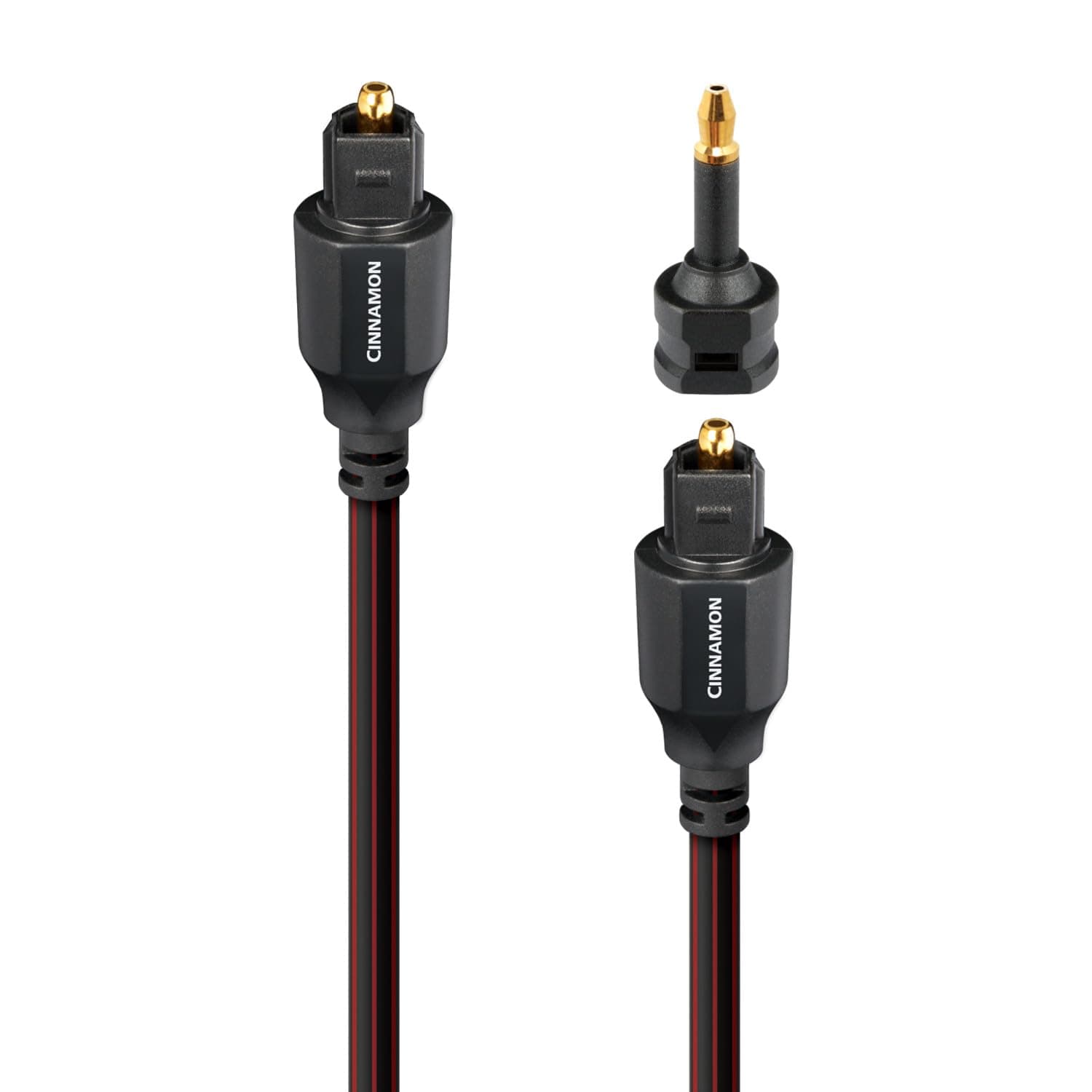 5m Cinnamon Optical Toslink Fiber-Optic Cable + Mini-Adaptor
