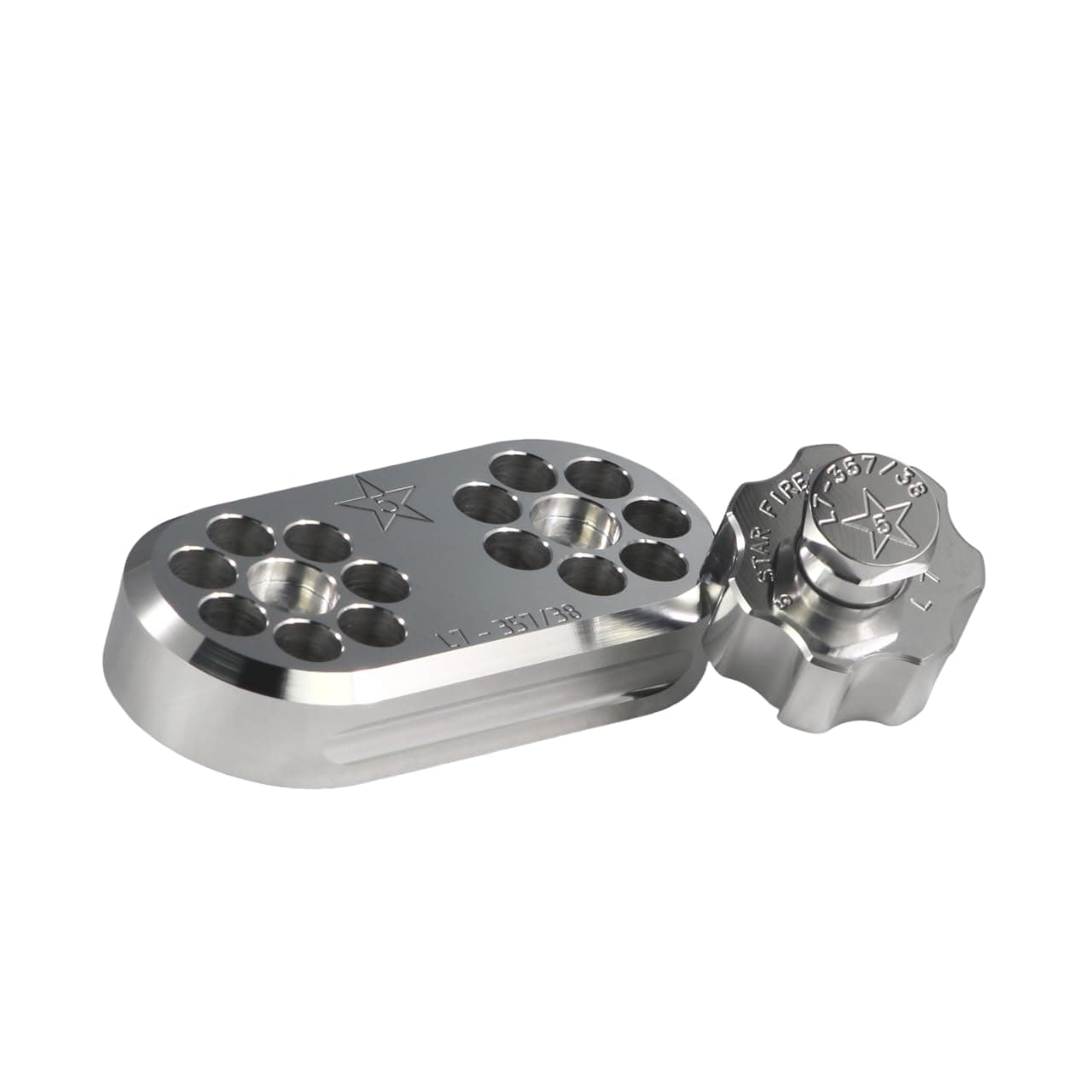 5 Star L7-357/38 Bedside Block Kit (7 Shot) fits Smith & Wesson 386, 586, 686 Plus, Taurus 617, 817, 627, 827, 66, 692, and Ruger GP100