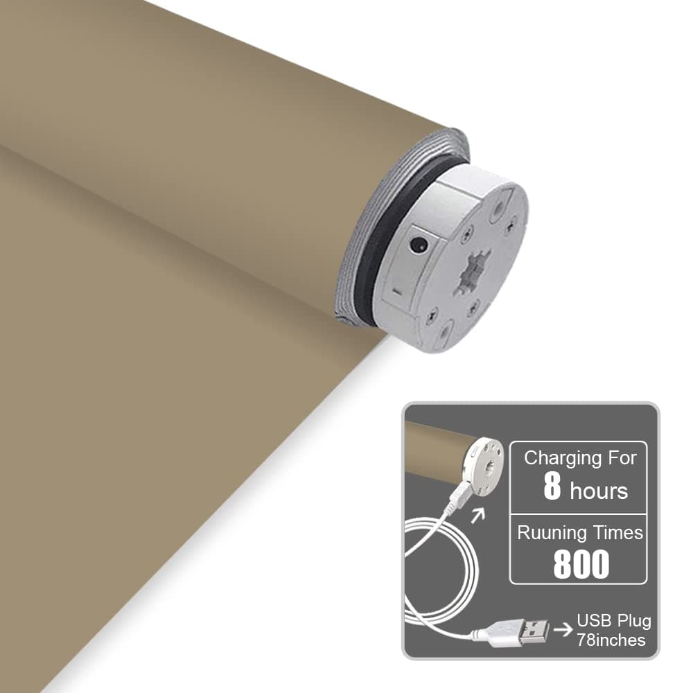 Motorized 100% Blackout Blinds for Windows