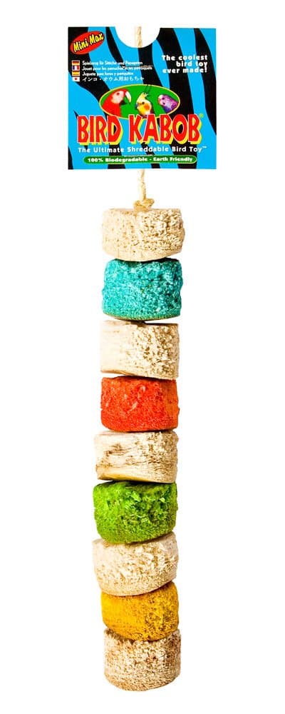 BIRD KABOB Bird Toy, Mini Max