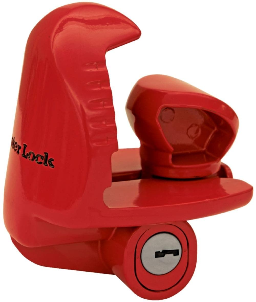 Master Lock Master Lock - Universal Size Fits 1-7/8inch 2inch and 2-5/16inch Couplers - Trailer Locks #389DAT