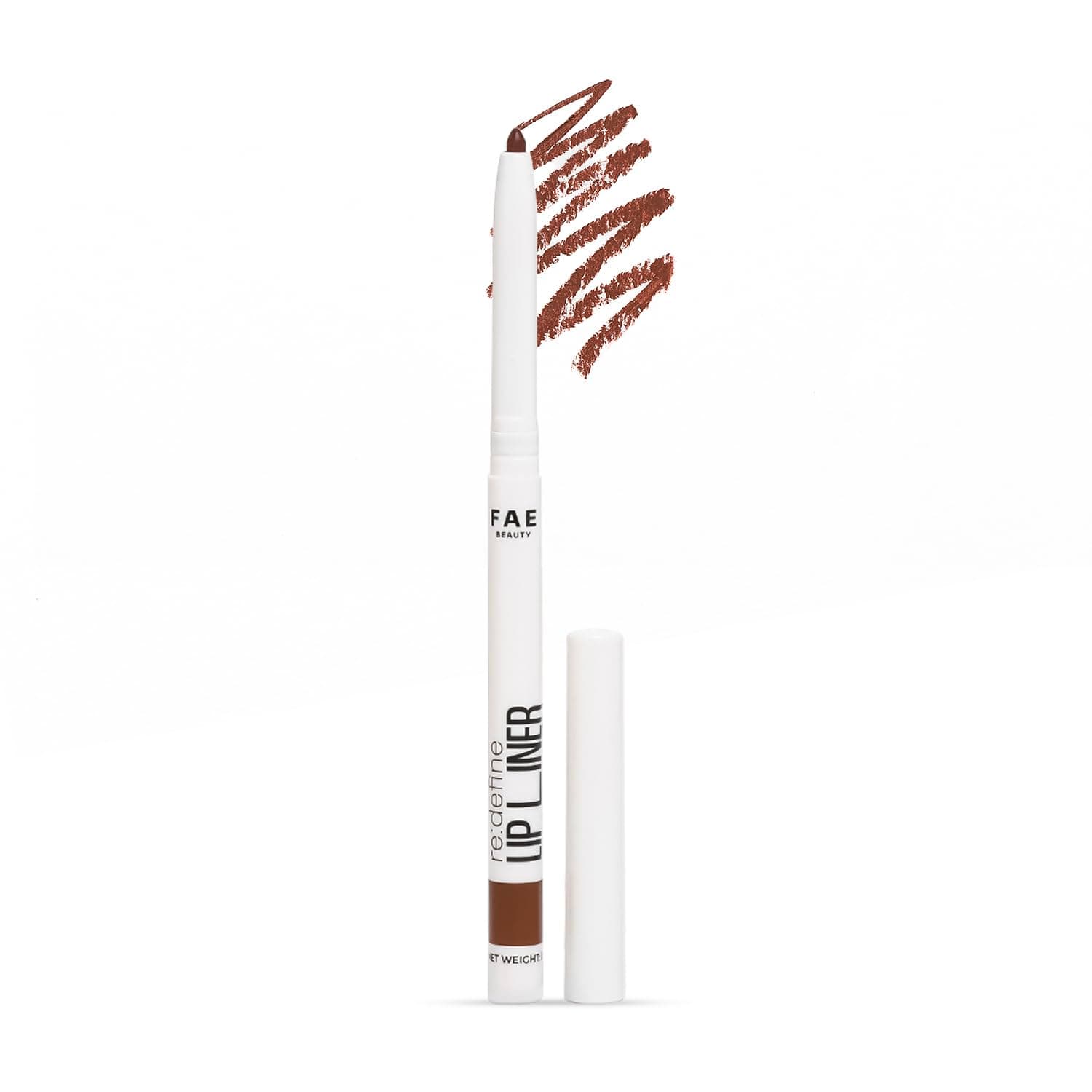 FAE Beauty Re:Define Lip Liner |Long-Lasting | Matte | Non-drying | Transferproof & Smudgeproof | Enriched with Vitamin E & Almond Oil | Shade - Borderline