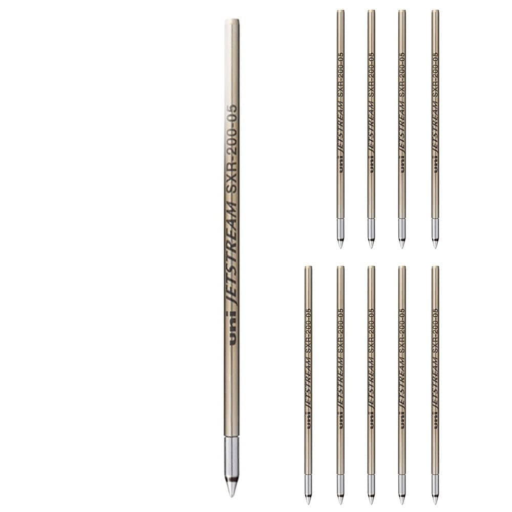 Uni Jet Stream Prime High Grade Multi Ballpoint Pen - Refill - 0.5mm - Black - SXR-200-05 10 set