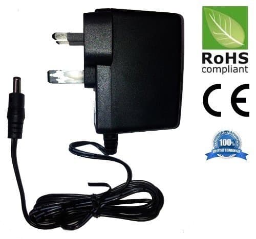 7.5V Roberts Ecologic 1 DAB Radio power supply replacement adaptor