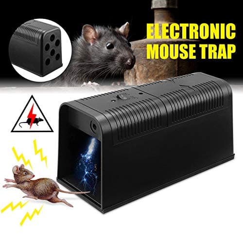 LEIPING Electronic Mouse Trap,High Voltage Emitting,Effective and Powerful killer for rats,squirrels Mice rodents