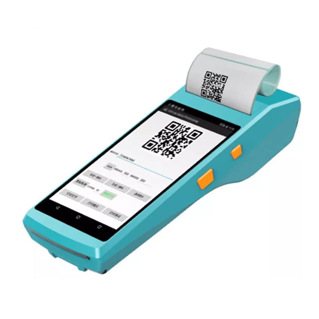 kjhd5.5 Inch Android Pos Handheld Terminal PDA with Built-in Mobile Label Receipt Printer Suitable for Commercial