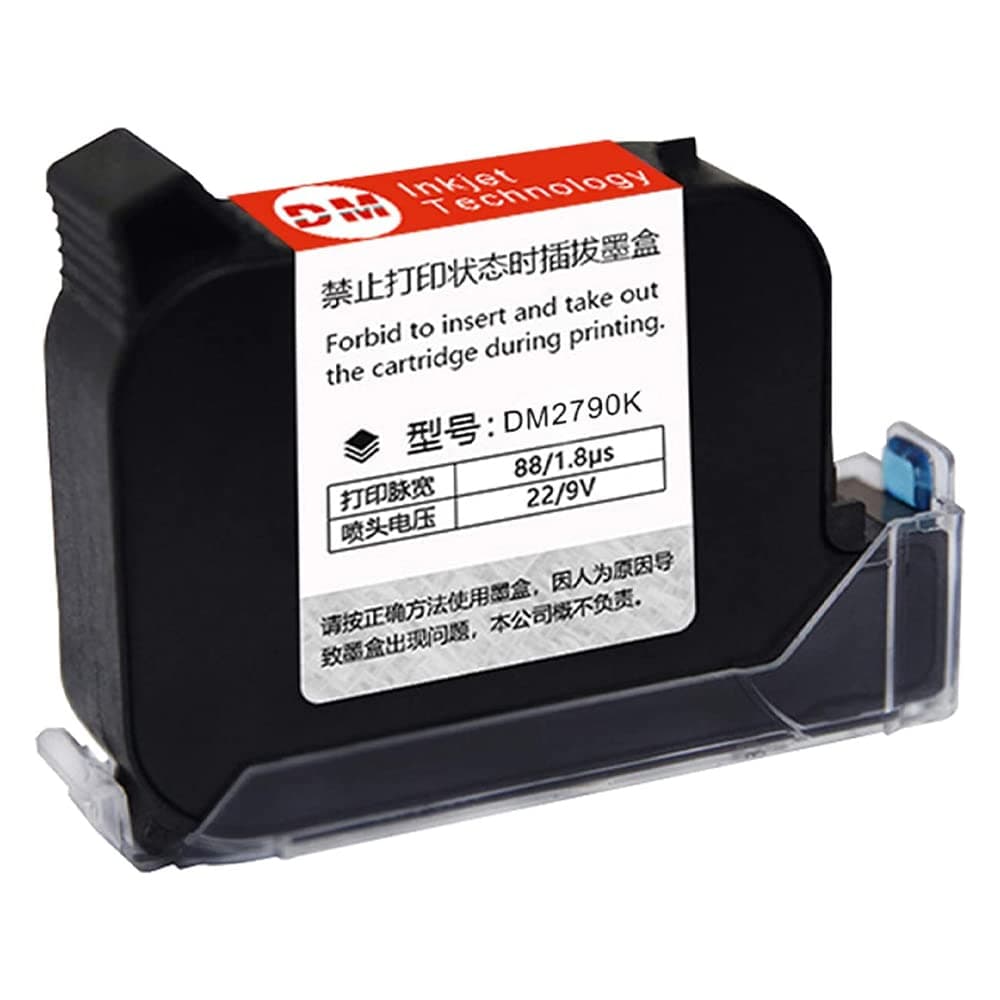 Ink Cartridge Replacement Quick-Drying 45ml for MX3 Handheld Inkjet Printer(Black)