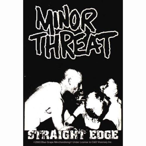 Minor Threat - Straight Edge Decal