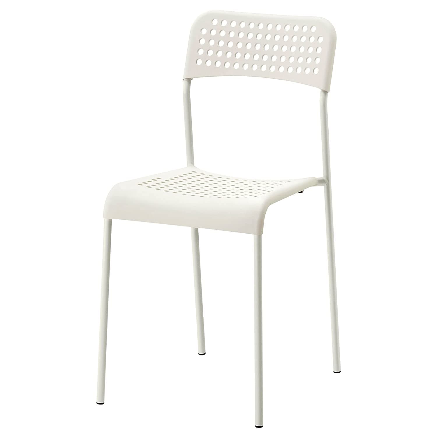 Modern Chair (Steel , White)