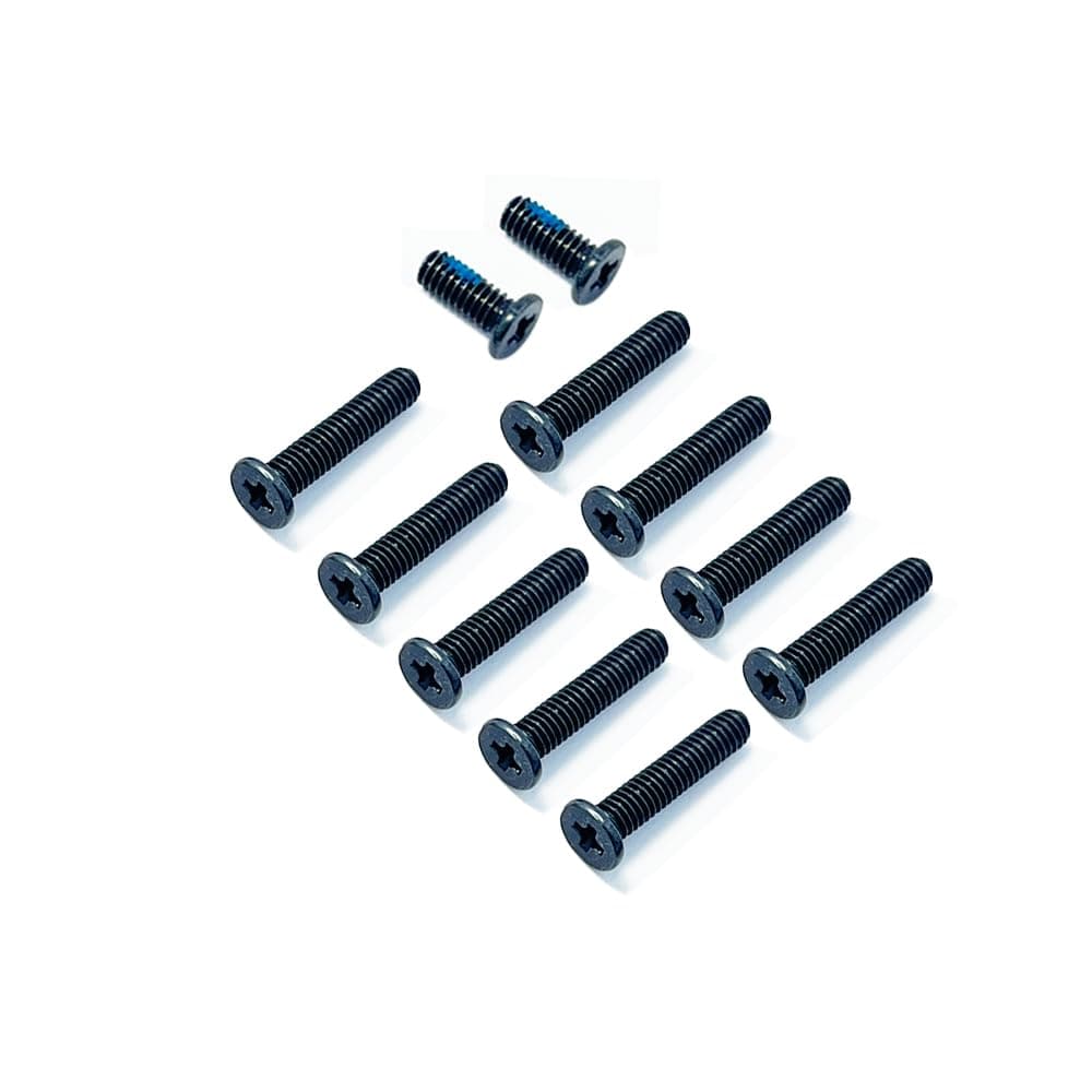 Lower Bottom Base Cover Case Screws Replacement for ASUS TUF Gaming F17 FX706 FX706 FX706HC FX706LI FX706HE/TUF Gaming A17 FA706 FA706IH FA706II FA706IU FA706IV FA706LI Bottom Case Screws Black