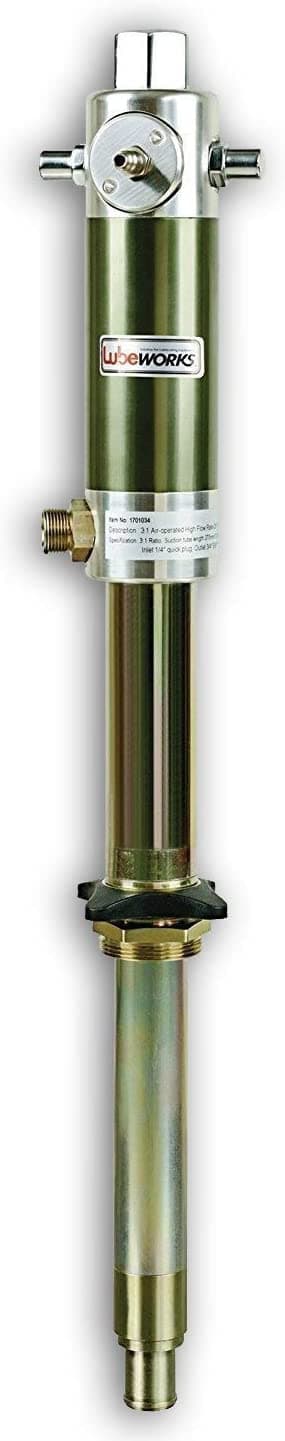 Oil Transfer Drum Pump Double Action 3:1 Fast Flow Rate 7.4gpm / 28lpm for SAE130 Oils/Fluids