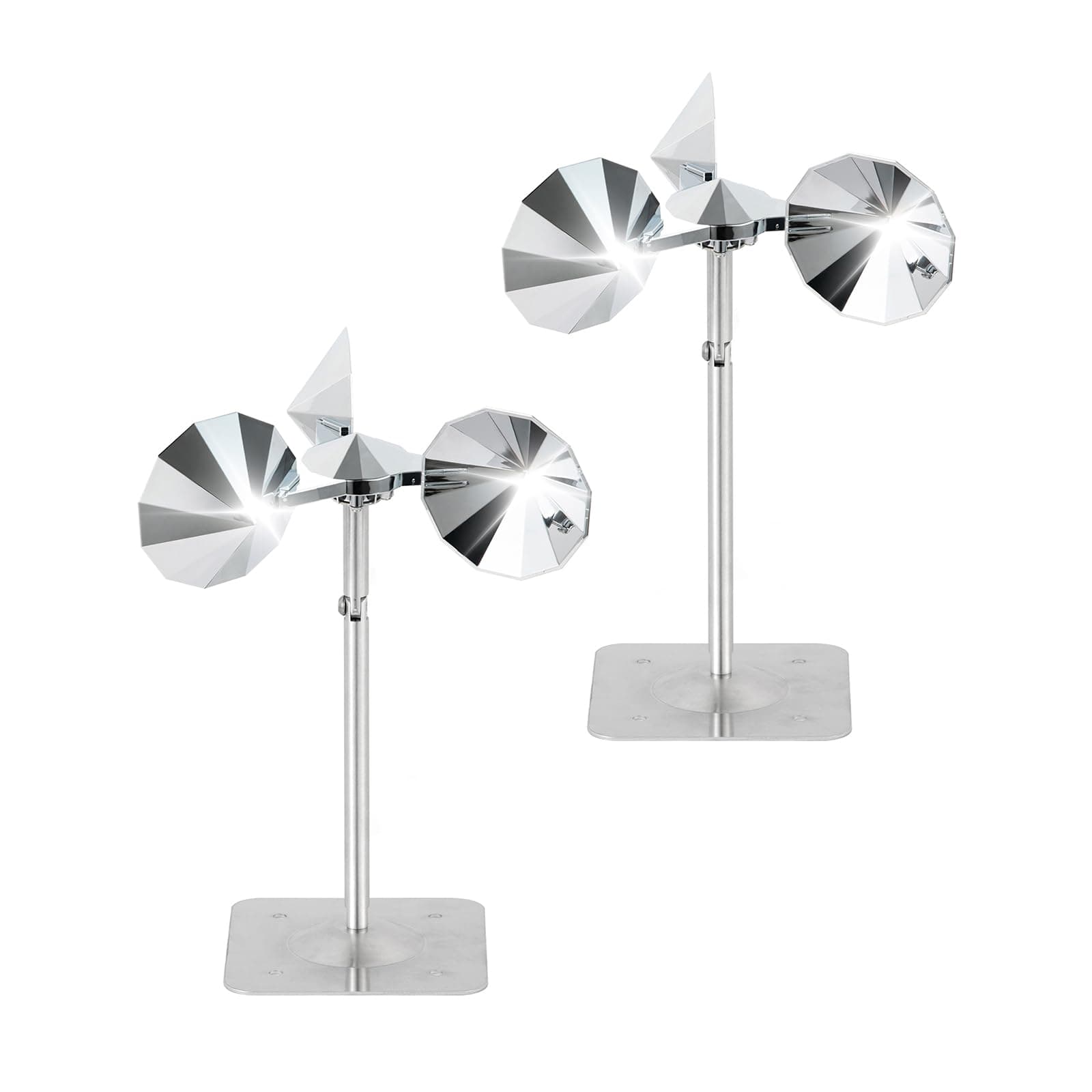 OFFO 2 PCS Bird Scare Reflective Device, Bird Reflector Keep Pigeon Woodpeckers and Sparrows Away for Outdoor Use Boats Roofs Gardens