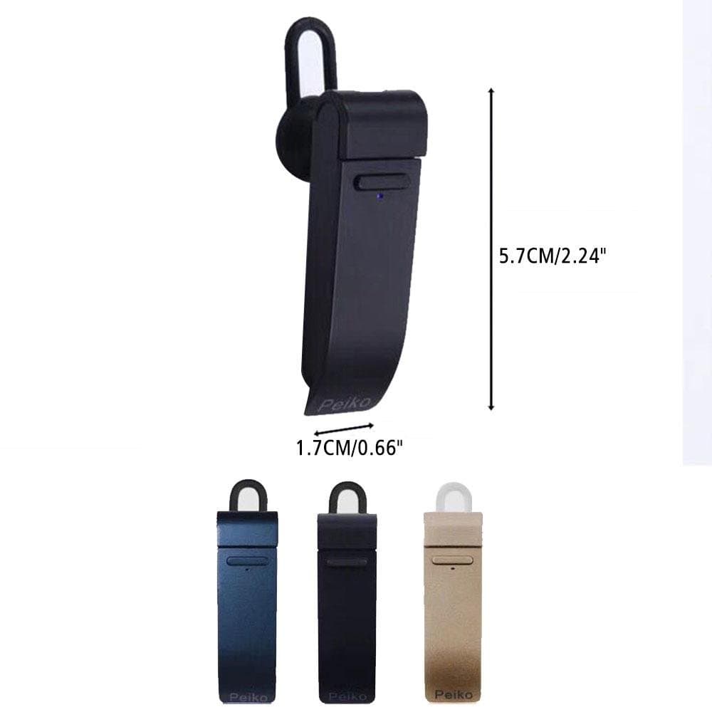 Instant Translator Device Smart Wireless Bluetooth Headset,Teepao Language Translating Headphones 4.2 In Ear Earpiece Earbuds Earphones with Noise Reduction, Hands Free for IPhone and Android