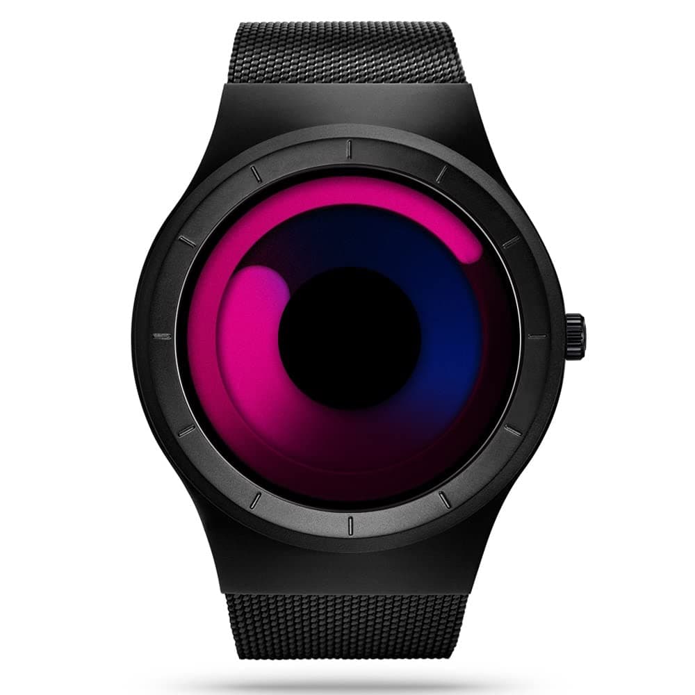 Analog Men's Watch (Silver Dial Silver Colored Strap)