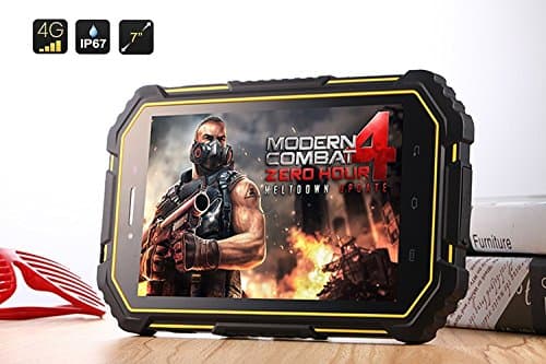 4G LTE 7.0" Rugged Tablet Android6.0 IP67 Waterproof,Shockproof and Dustproof Quad Core CPU HD 1280x800 2GB RAM+16GB ROM 13M Pixels Camera