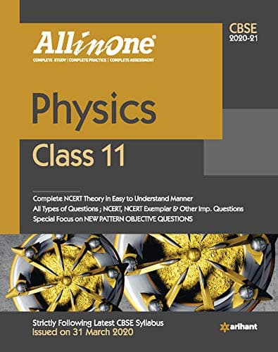 All In One Physics CBSE Class 11 2020-21 (Old Edition)