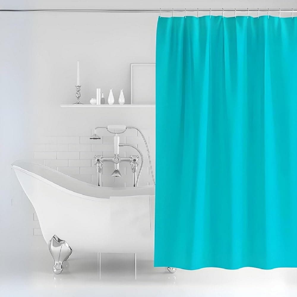Shower Curtains (Blue, 200X200)