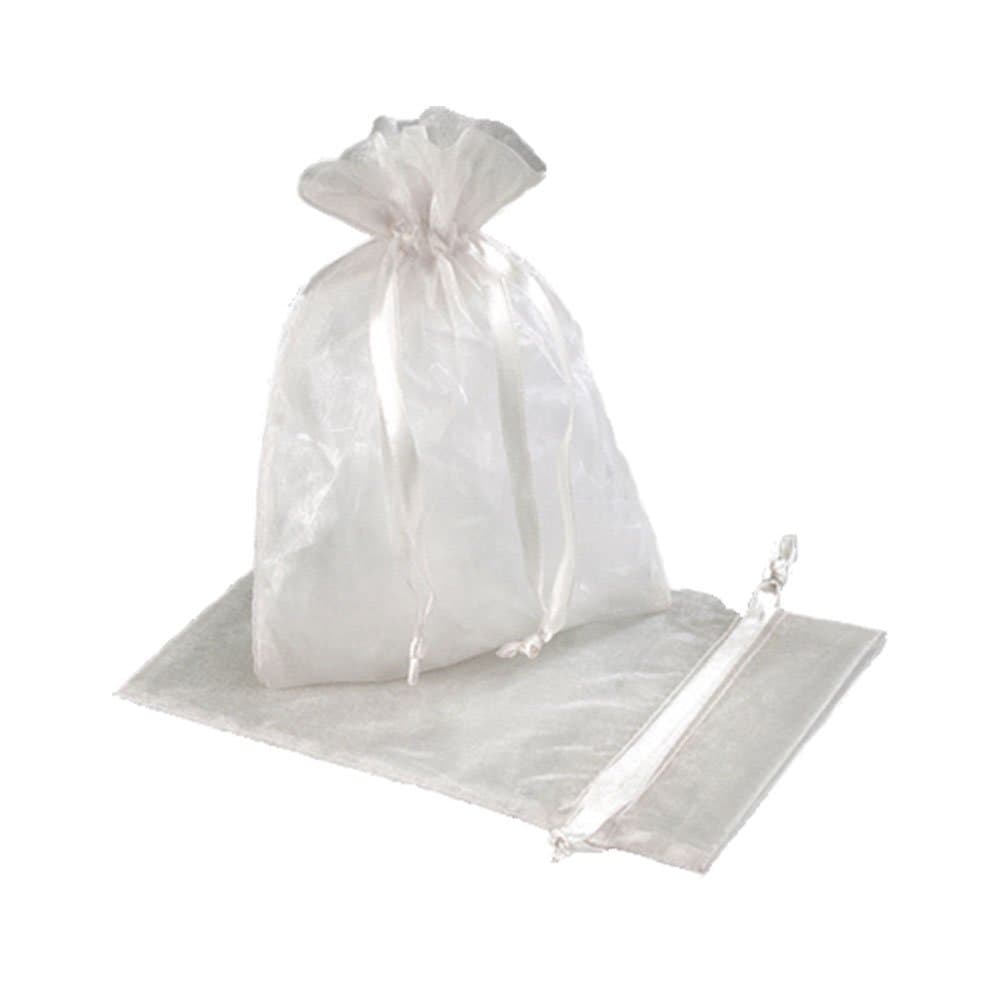 Organza Bags - White - Large