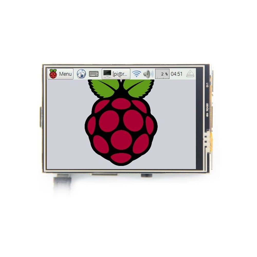 xcluma 3.5" Inch Lcd Tft Touch Screen Display for Raspberry Pi 3 Board with Stylus