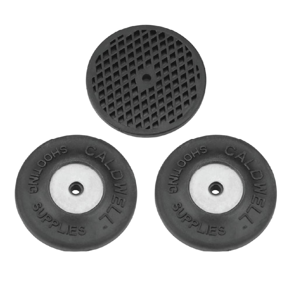 Caldwell The Rock Front Shooting Rest with Adjustable Elevation, Recoil Reducing, Interchangeable Feet, for Range, Hunting, Shooting, and Outdoors