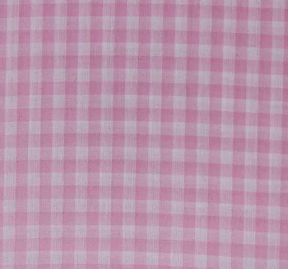 Richlin Fabrics 3 Yard Pack 1/4" Gingham Check Pink/White