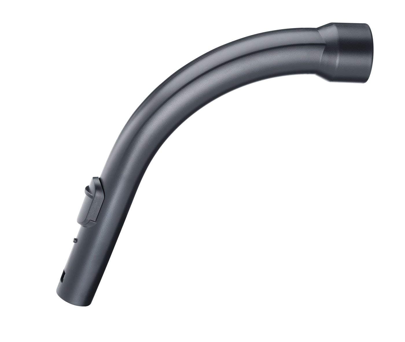 Replacement Miele Plastic Curved Bent End Hose Handle 35 mm Compatible with Miele S C1 C2 C3 Cat & Dog Series Vacuum Hoover Hose Cleaner Curved Wand Control Handle Hose Pipe