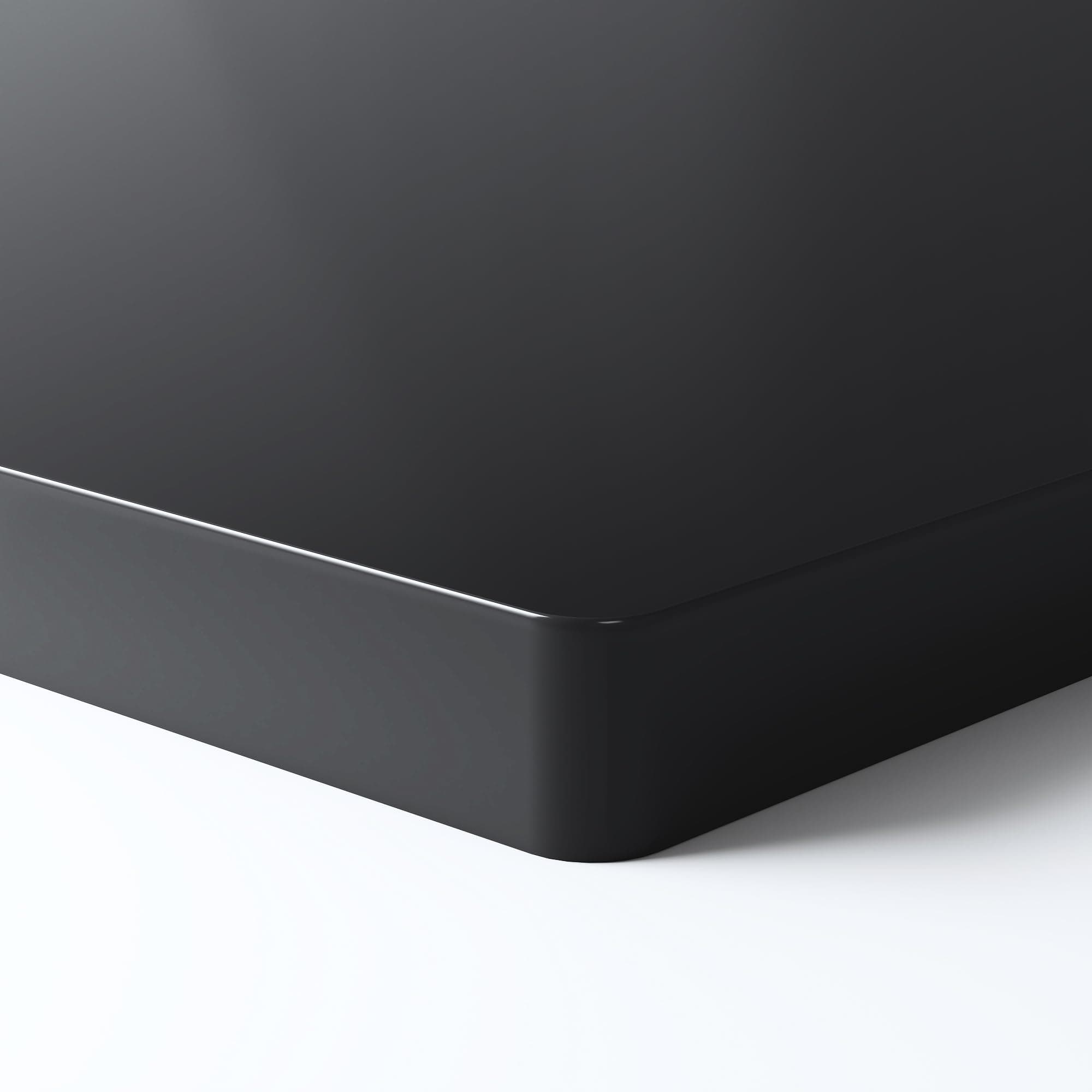 Height Adjustable Electric Standing Desk Top Only Rectangular (120 * 60cm, Black)