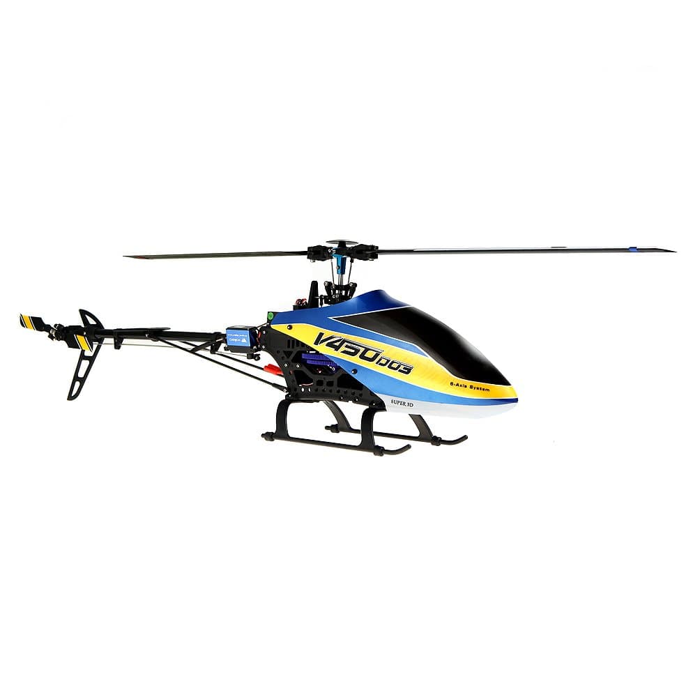 Walkera @V450D03 DEVO 7 RTF 6 Axis Gyro Flybarless 450 RC Helicopter