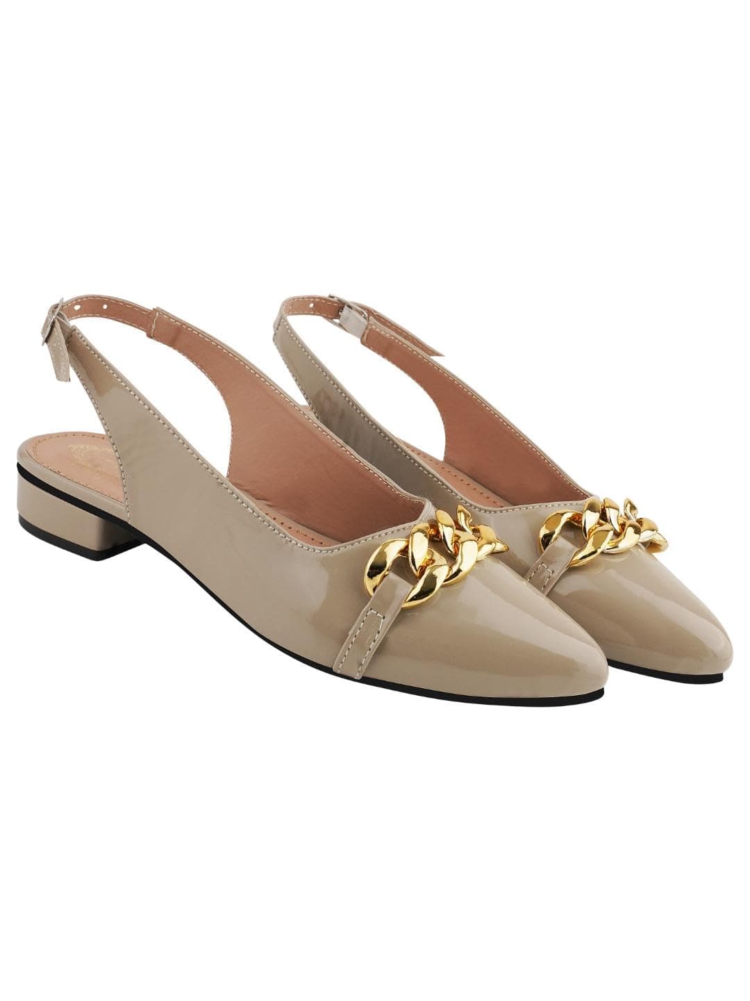 Women Buckle Ballet Flat