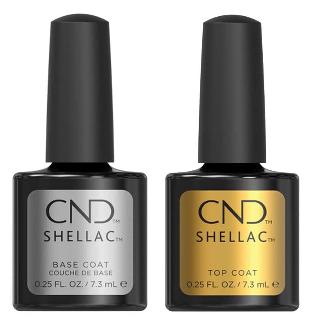 CND Shellac Gel UV Base and Top Coat 7.3ml