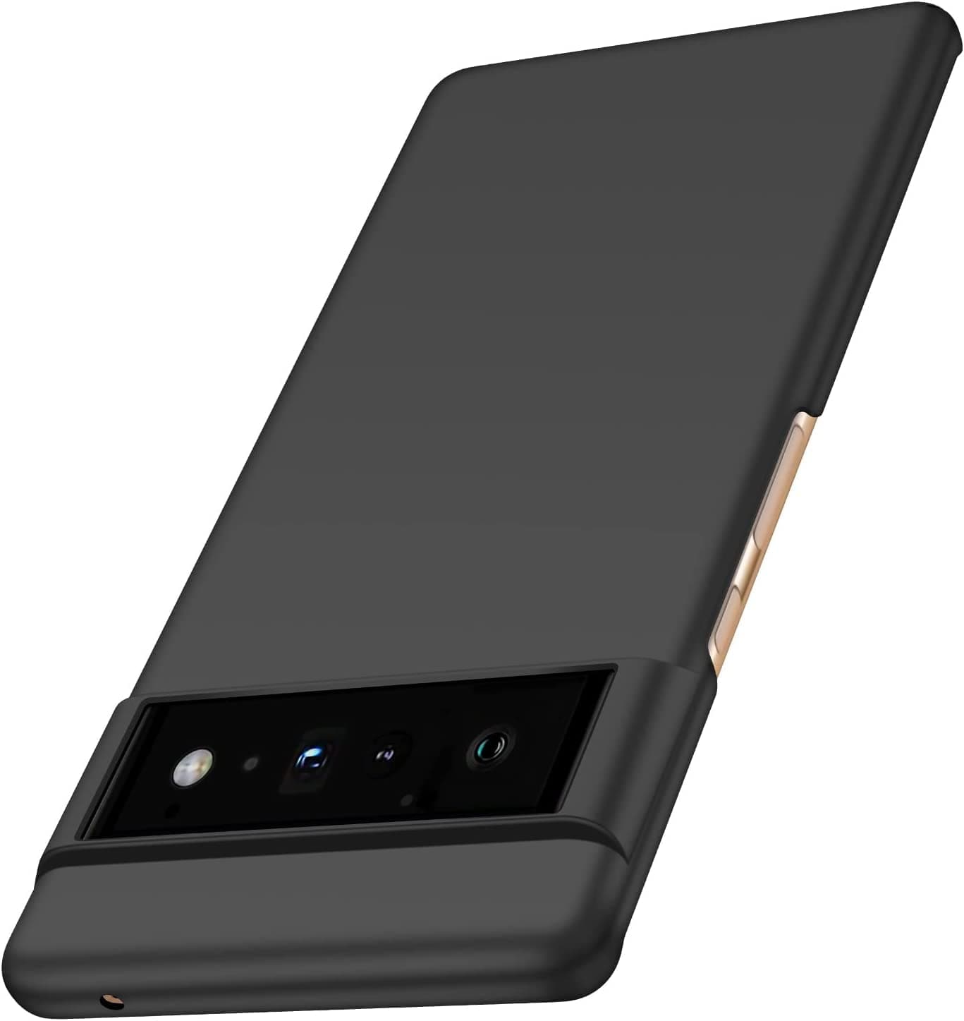 CooToly Phone Case for Google Pixel 7,Black Protective Back Cover for Pixel 7 (6.3")