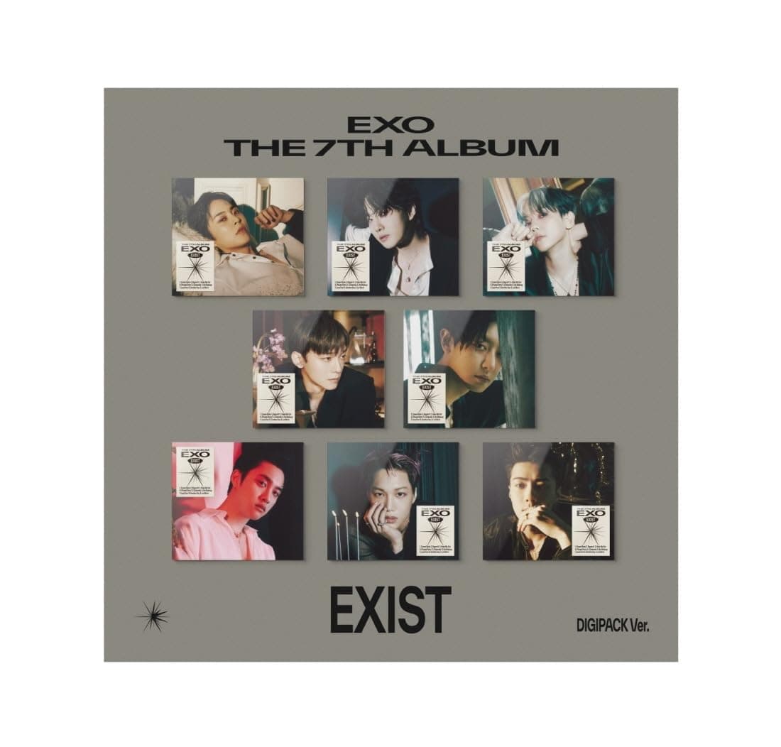EXO - Vol.7 Exist Digipack ver. CD+Folded Poster (Suho ver, 1 Folded Poster)