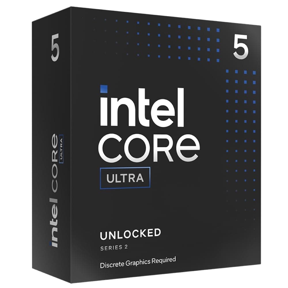 Core Ultra 5 Desktop Processor 245KF - 14 cores (6 P-cores + 8 E-cores) up to 5.2 GHz