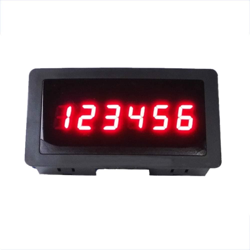 Taidacent RS485 Serial Port Digital LED Panel Meter TTL Display Module PLC communication MODBUS 3 4 5 6 Digit 7 Segment Display (6 Digit, RS485)