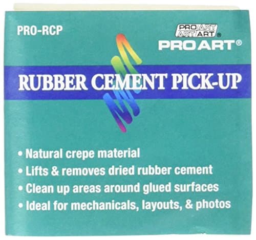 Pro Art Rubber Cement Pick Up Square, Natural
