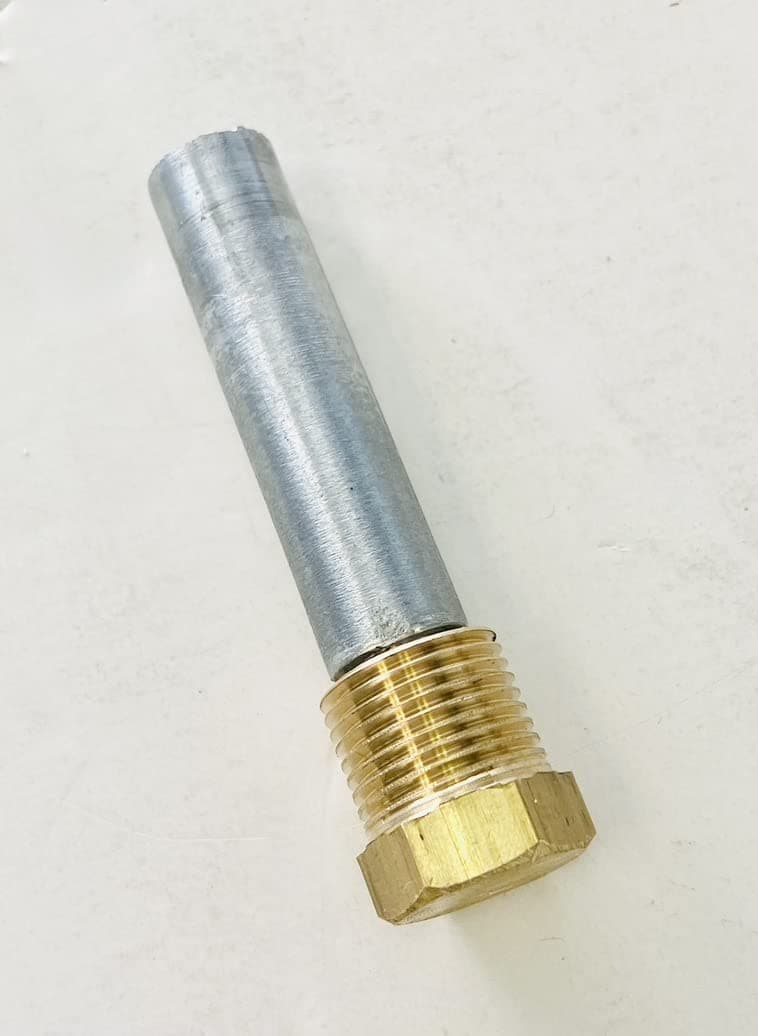 E-2C 鉛筆 亜鉛陽極 キャップ付き