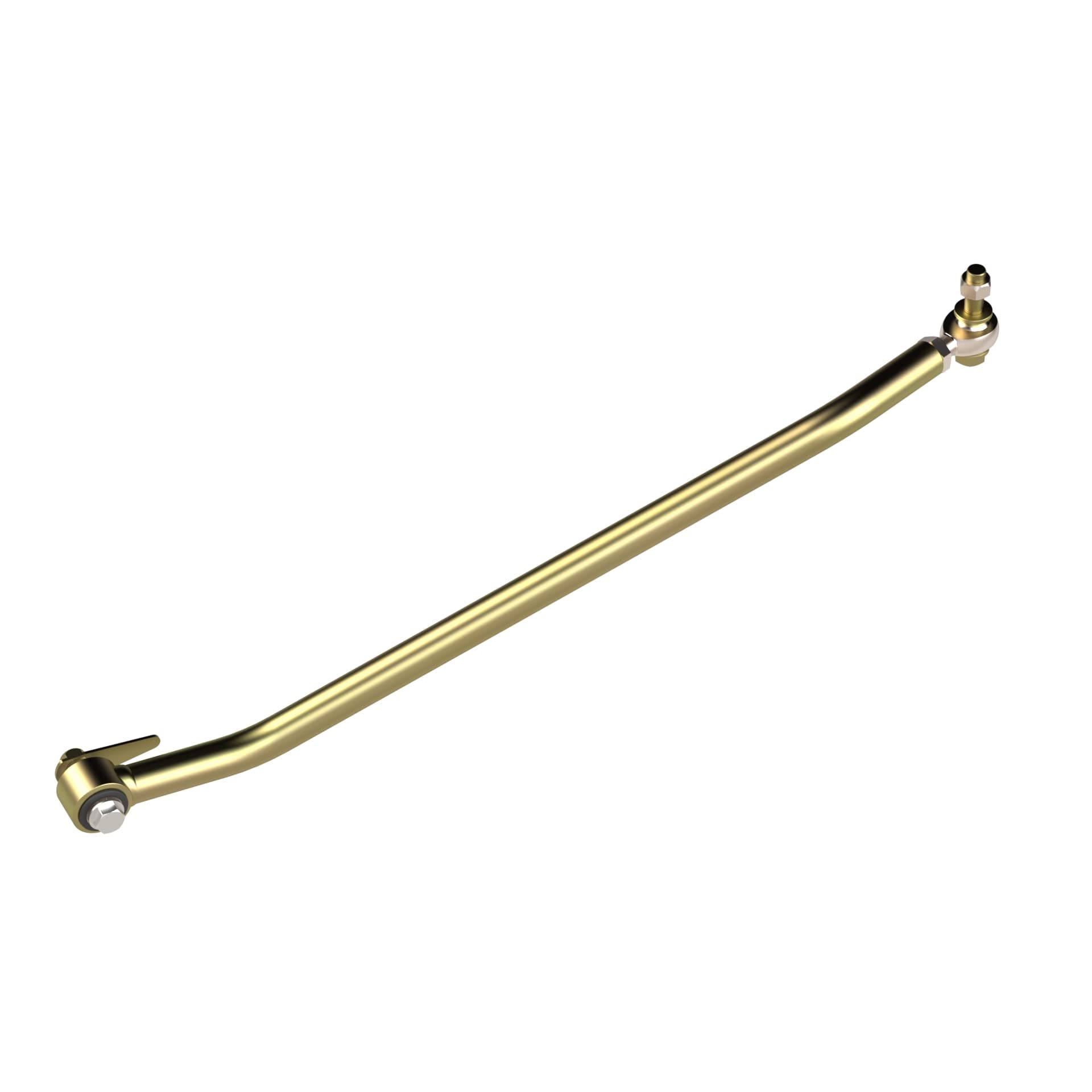 Durotrak Track Bar By Metalcloak, Front, Solid Chromoly, Compatible with TJ/LJ/XJ, Adjustable for Length, Durotrak Bushing, Precision Locking Nut, Made in the USA